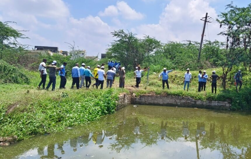 ಸುರಂಗ ಬಾವಡಿಬಾವಿ ಸ್ವಚ್ಛತಾ ಕೆಲಸ