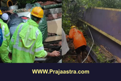ನಿರಂತರ ಮಳೆ, ಗುಡ್ಡ ಕುಸಿತ: ಇಬ್ಬರ ಮಕ್ಕಳು, ಅಜ್ಜಿ ಸಾವು