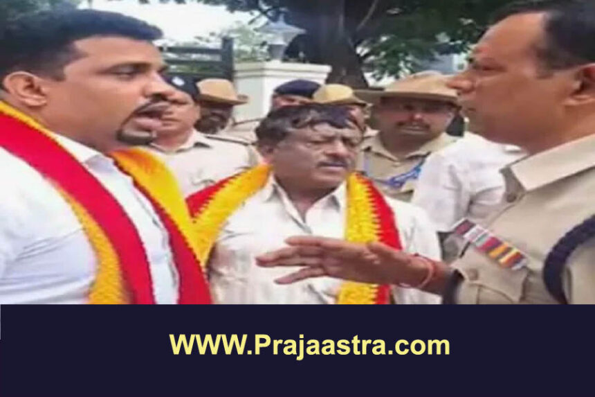 ಸಚಿವ ಜಮೀರ್ ಖಾನ್ ಮನೆ ಮುತ್ತಿಗೆ ಯತ್ನ