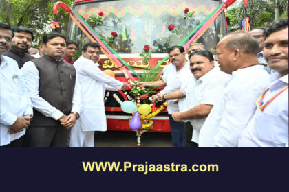 ವಿಜಯಪುರ: ‘ವಿಜಯ ರಥ’ ಬಸ್ ಗೆ ಸಚಿವ ಎಂ.ಬಿ ಪಾಟೀಲ ಚಾಲನೆ