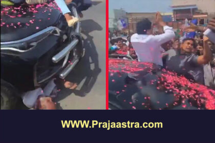 ಮಾಜಿ ಸಿಎಂ ಜಗನ್ ಮೋಹನ್ ರೆಡ್ಡಿ ಕಾರಿಗೆ ಸಿಲುಕಿ ವ್ಯಕ್ತಿ ಭೀಕರ ಸಾವು!