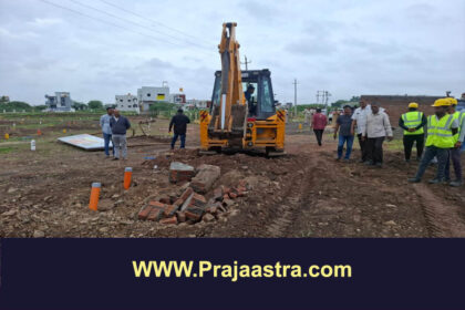 ಅನಧಿಕೃತ ಗುಂಟಾ ಲೇಔಟ್ ತೆರವು ಕಾರ್ಯಾಚರಣೆ