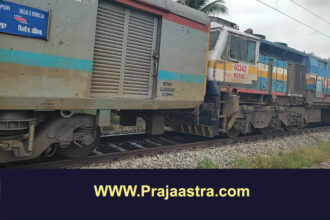 ರಾಮನಗರ: ರೈಲಿನಲ್ಲಿ ಎಂಜಿನ್ ನಲ್ಲಿ ಬೆಂಕಿ, ತಪ್ಪಿದ ಅನಾಹುತ