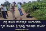 ತುಮಕೂರು: ಎಲ್ಲೆಂದರಲ್ಲಿ ಸಿಕ್ಕ ಮನುಷ್ಯನ ಮೃತದೇಹದ ಭಾಗಗಳು