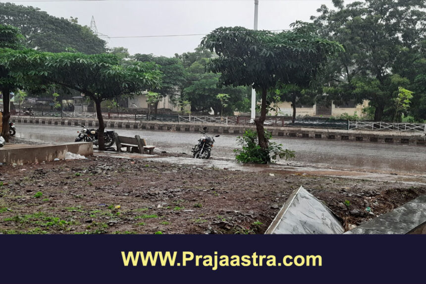 ಸಿಂದಗಿಯಲ್ಲಿ ಭರ್ಜರಿಯಾಗಿ ಸುರಿದ ಮಳೆ