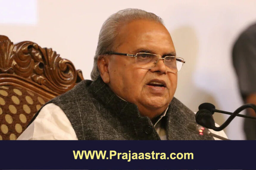 ಜಮ್ಮು ಮತ್ತು ಕಾಶ್ಮೀರದ ಮಾಜಿ ರಾಜ್ಯಪಾಲ ಸತ್ಯಪಾಲ್ ಮಲಿಕ್ ನಿಧನ