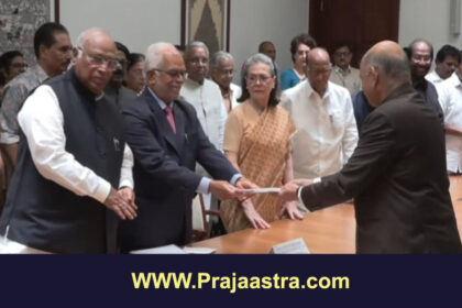 ಉಪ ರಾಷ್ಟ್ರಪತಿ ಚುನಾವಣೆ: ಇಂಡಿಯಾ ಬಣದ ಅಭ್ಯರ್ಥಿಯಿಂದ ಉಮೇದುವಾರಿಕೆ