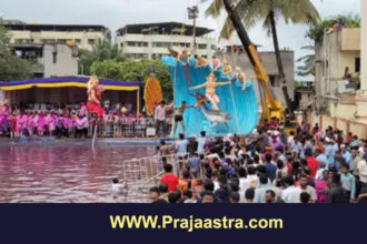 ಶನಿವಾರ ಸಂಜೆಯಿಂದ ಭಾನುವಾರ ಮಧ್ಯಾಹ್ನದ ತನಕ ನಡೆದ ಗಣೇಶ ವಿಸರ್ಜನೆ