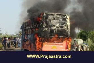 ರಾಜಸ್ಥಾನ: ಬಸ್ಸಿನಲ್ಲಿ ಬೆಂಕಿ 20 ಜನರು ಸಜೀವದಹನ