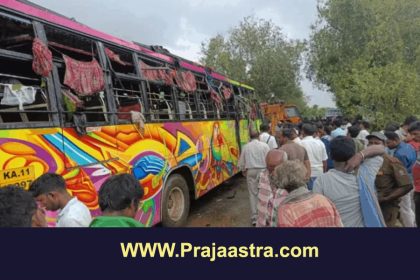 ಕಾಲುವೆಗೆ ಬಿದ್ದ ಬಸ್, 30 ಜನರಿಗೆ ಗಾಯ