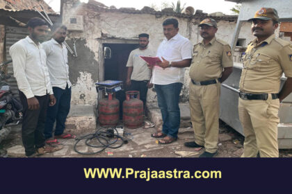 ವಿಜಯಪುರ: ಅಕ್ರಮ ಗೃಹ ಬಳಕೆ ಸಿಲಿಂಡರ್ ಮಾರಾಟ, ದಾಳಿ