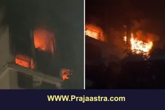 ಬಹುಮಹಡಿ ವಸತಿ ಕಟ್ಟಡದಲ್ಲಿ ಬೆಂಕಿ, ನಾಲ್ವರ ಸಾವು