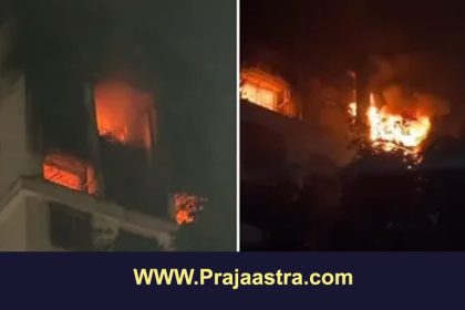 ಬಹುಮಹಡಿ ವಸತಿ ಕಟ್ಟಡದಲ್ಲಿ ಬೆಂಕಿ, ನಾಲ್ವರ ಸಾವು