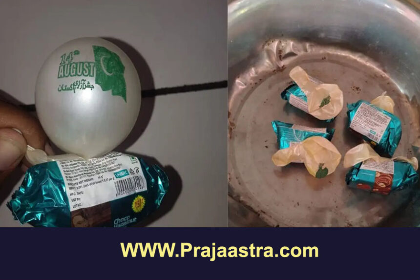 ರಾಜಸ್ತಾನದಲ್ಲಿ ಬಿಸ್ಕತ್ ಜೊತೆಗೆ ಪಾಕ್ ಧ್ವಜದ ಬಲೂನ್ ಪತ್ತೆ