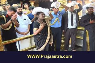 ಶಬರಿಮಲೆ ದೇವಸ್ಥಾನಕ್ಕೆ ರಾಷ್ಟ್ರಪತಿ ಭೇಟಿ