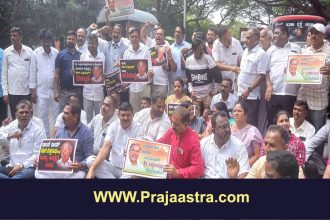 ಸಿಎಂ ಆಗಿ ಸಿದ್ದರಾಮಯ್ಯರನ್ನು ಮುಂದುವರೆಸುವಂತೆ ಪ್ರತಿಭಟನೆ