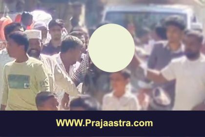 ಹಾವೇರಿ: ಶಿಕ್ಷಕನಿಗೆ ಚಪ್ಪಲಿ ಹಾರ ಹಾಕಿ ಮೆರವಣಿಗೆ, ಸಿಪಿಐ ಅಮಾನತು