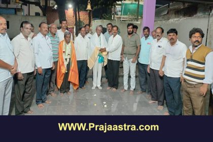 550 ವಚನ ಕಂಠಪಾಠ ಮಾಡಿದ ಎಂ.ಜಿ ತಳವಾರಗೆ ಸನ್ಮಾನ