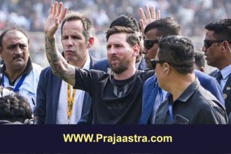 ಭಾರತದಲ್ಲಿ ಫುಟ್ಬಾಲ್ ಸ್ಟಾರ್ ಮೆಸ್ಸಿ ಮೇನಿಯಾ…