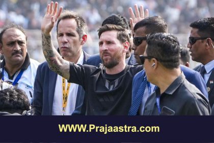 ಭಾರತದಲ್ಲಿ ಫುಟ್ಬಾಲ್ ಸ್ಟಾರ್ ಮೆಸ್ಸಿ ಮೇನಿಯಾ…