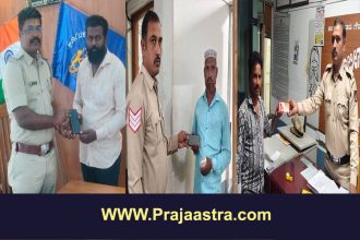ವರಸುದಾರರಿಗೆ ಮೊಬೈಲ್ ನೀಡಿದ ಅಥಣಿ ಪೊಲೀಸರು