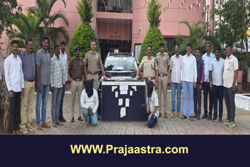 ಅಕ್ರಮವಾಗಿ ಪಿಸ್ತೂಲ್, ಗುಂಡು ಹೊಂದಿದ್ದ ಇಬ್ಬರ ಬಂಧನ