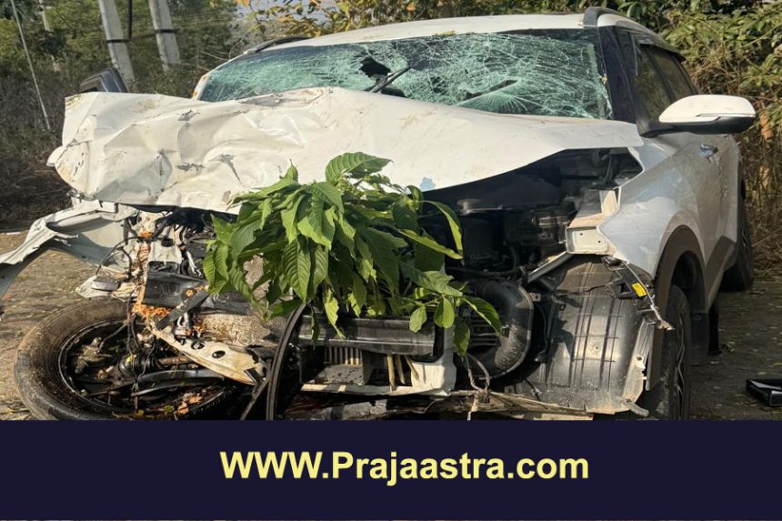 ಕಾರು ಅಪಘಾತ, 9 ವರ್ಷದ ಬಾಲಕ ಸಾವು ಕಾರು ಅಪಘಾತ, 9 ವರ್ಷದ ಬಾಲಕ ಸಾವು