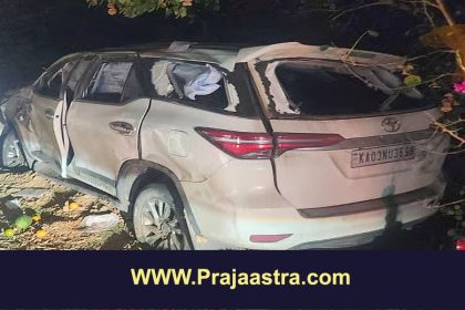 ಮಾಜಿ ಶಾಸಕ ಸುರೇಶಗೌಡ ಕಾರು ಅಪಘಾತ