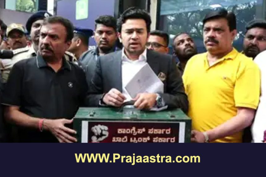 ಸಂಸದ ತೇಜಸ್ವಿ ಸೂರ್ಯ ಪೊಲೀಸ್ ವಶಕ್ಕೆ