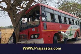 ಮರಕ್ಕೆ ಡಿಕ್ಕಿ ಹೊಡೆದ ಸಾರಿಗೆ ಬಸ್, ಹಲವರಿಗೆ ಗಾಯ