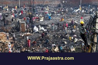 ದೆಹಲಿಯಲ್ಲಿ ಬೆಂಕಿ ಅನಾಹುತ: 300ಕ್ಕೂ ಹೆಚ್ಚು ಕೊಳಗೇರೆ ಮನೆಗಳಿಗೆ ಹಾನಿ