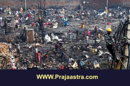 ದೆಹಲಿಯಲ್ಲಿ ಬೆಂಕಿ ಅನಾಹುತ: 300ಕ್ಕೂ ಹೆಚ್ಚು ಕೊಳಗೇರೆ ಮನೆಗಳಿಗೆ ಹಾನಿ