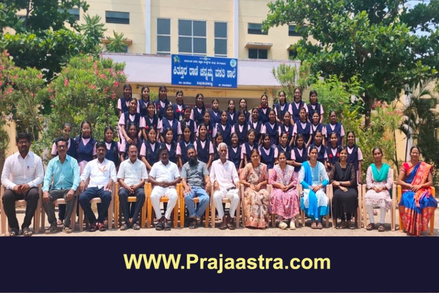 ಆಲಮೇಲ: ಕಿತ್ತೂರು ರಾಣಿ ಚನ್ನಮ್ಮ ವಸತಿ ಶಾಲೆಯ ಶೇ.100ರಷ್ಟು ಫಲಿತಾಂಶ