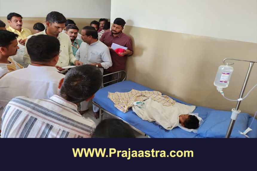 ವಿಜಯಪುರ: ಮಗುವಿಗೆ ನಾಯಿ ಕಡಿತ, ಆಸ್ಪತ್ರೆಗೆ ಜಿಲ್ಲಾಧಿಕಾರಿ ಭೇಟಿ